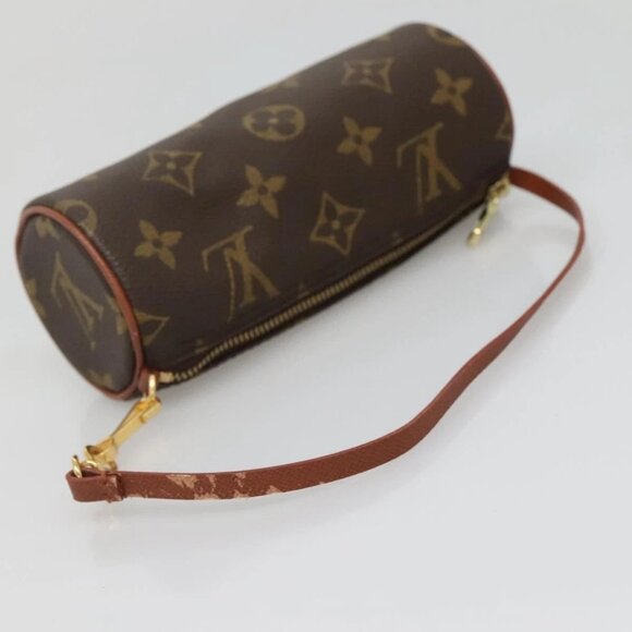 LOUIS VUITTON Monogram Papillon Pouch LV Auth 134775 - Picture 8 of 16